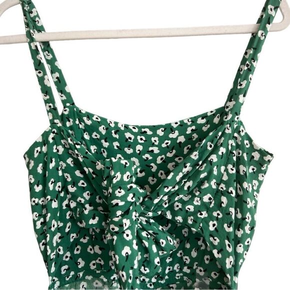 Faithful The Brand Playa Jumpsuit in Vintage Bloom Green - Picture 5 of 11